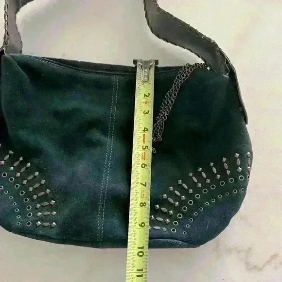 Vintage apt 9 suede leather women’s shoulder bag. - Picture 6 of 7